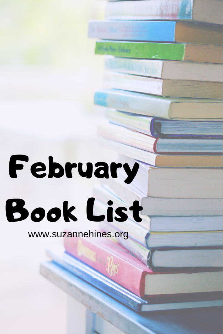 February Book List The Glorious Mundane