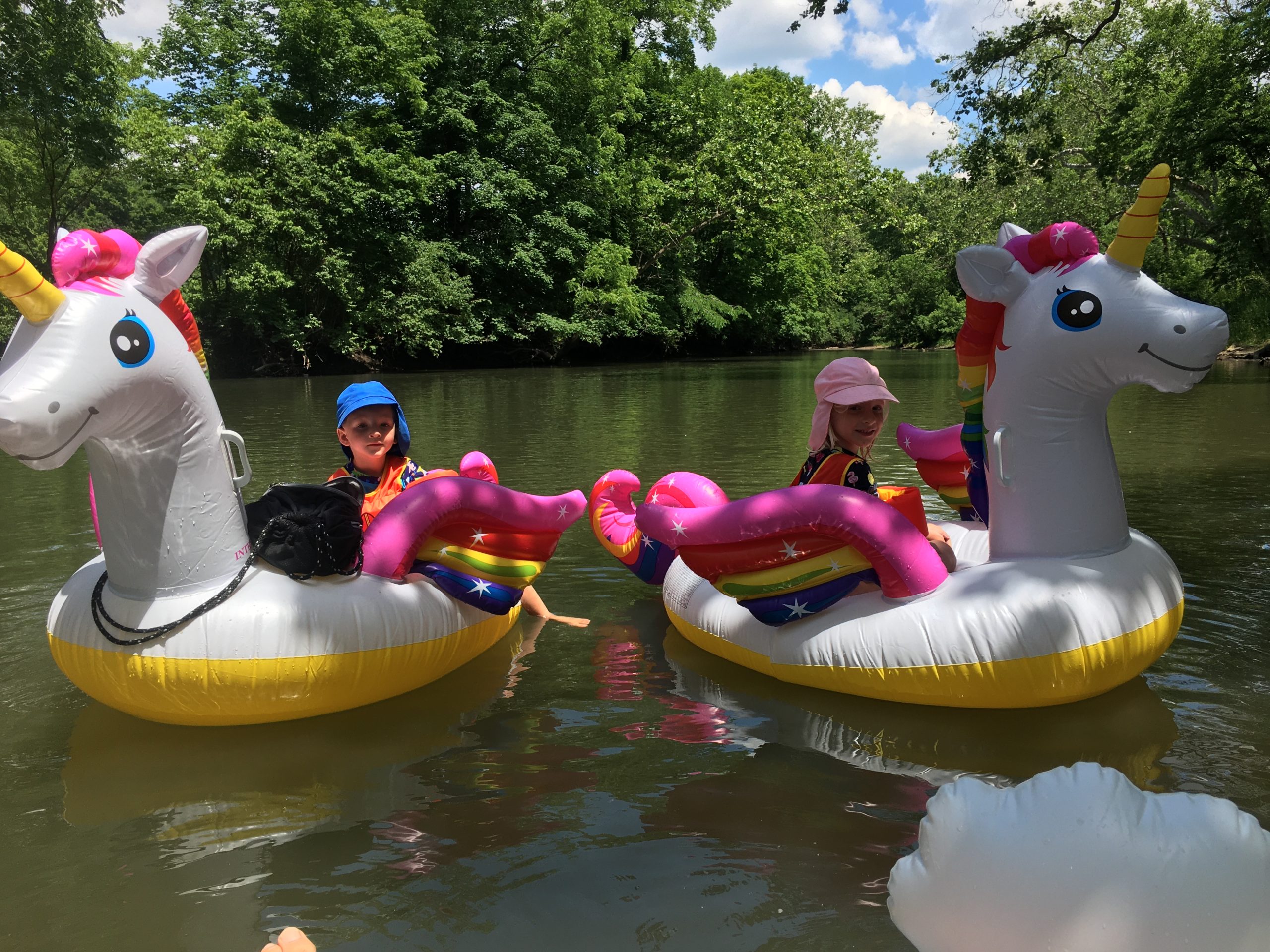 Tubing Down the River The Glorious Mundane